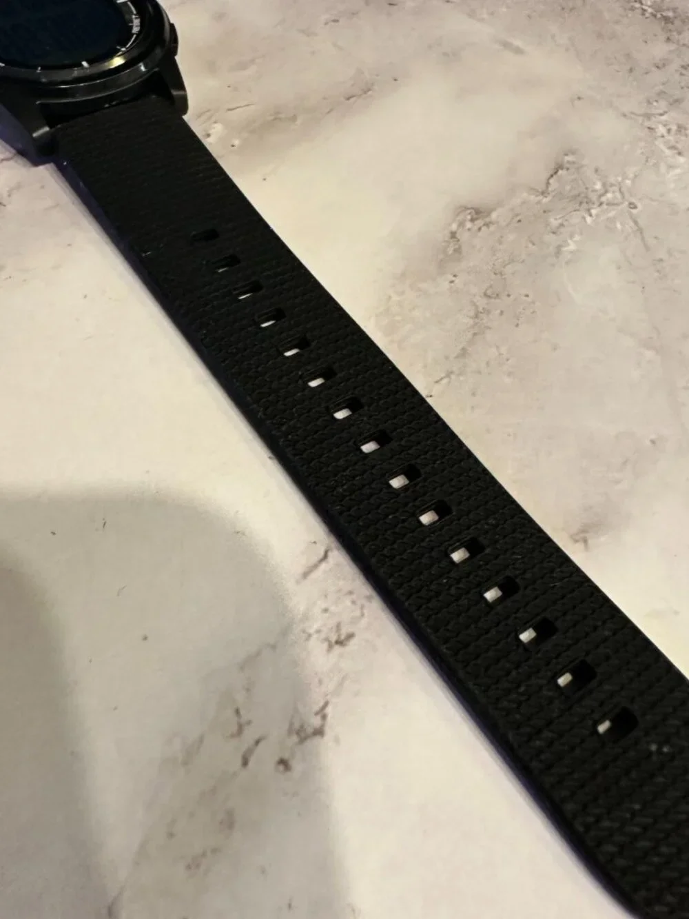 3/$30 Lenqin Digital Watch Men Black 43MM Round Dial Day Date New Battery 10